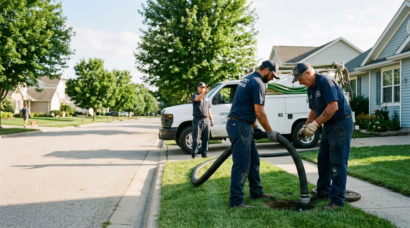 Septic Tank Cleaning in Plantersville, TX
